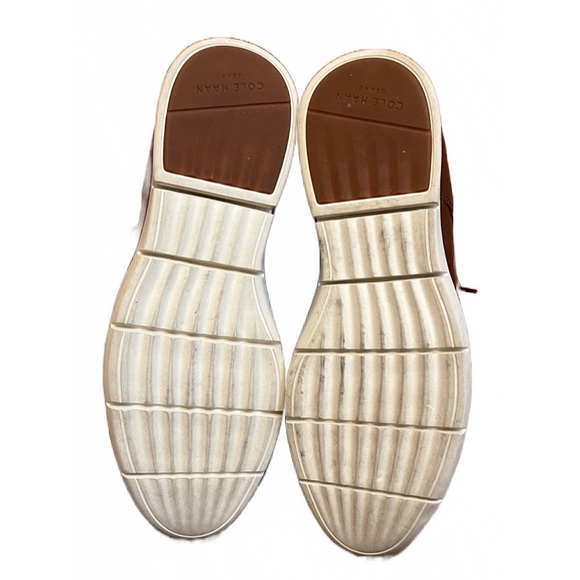 Cole Haan Grand Brown Leather Shoes - Picture 6 of 9
